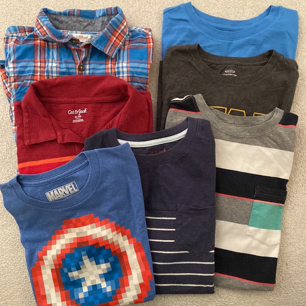 Boys shirts size XL